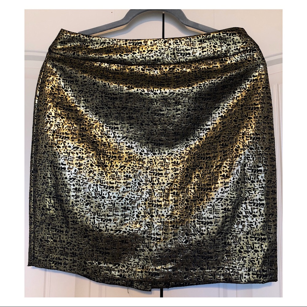 Mini Skirt - Gold and Black